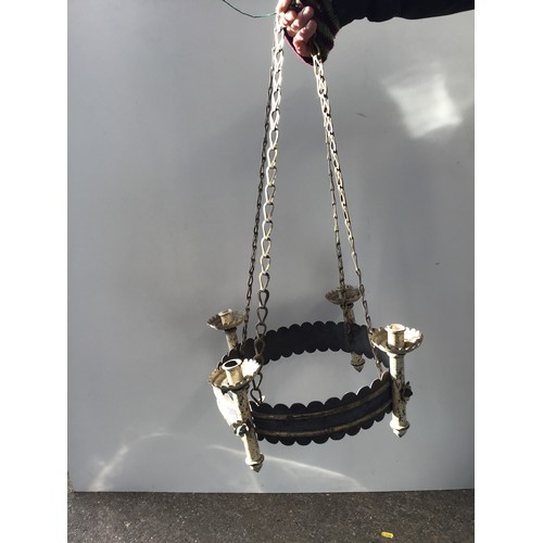 190 - Metal Hanging Candelabra