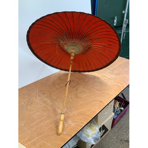 189 - Chinese Bamboo Parasol