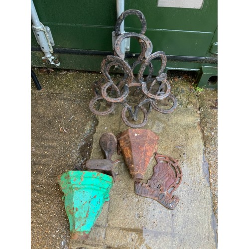 87 - Cast Iron Rain Hoppers etc