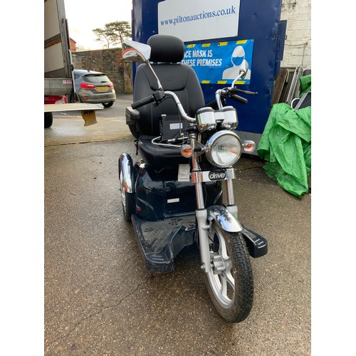 865 - Drive Medical Mobility Scooter - with Registration Document - WA64FFK