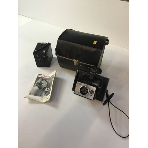 359B - Polaroid Square Shooter and Six-20 Brownie Junior Cameras