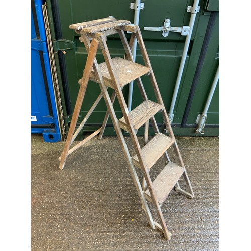 48 - Folding Wooden Ladders