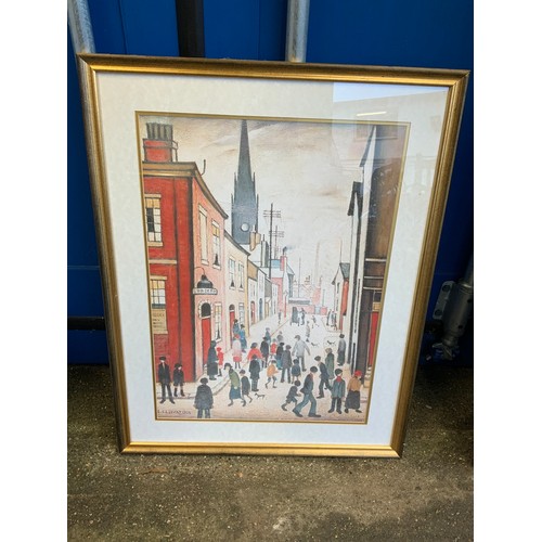 354 - Framed Lowery Print