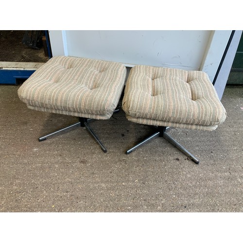 361A - Pair of Retro Stools