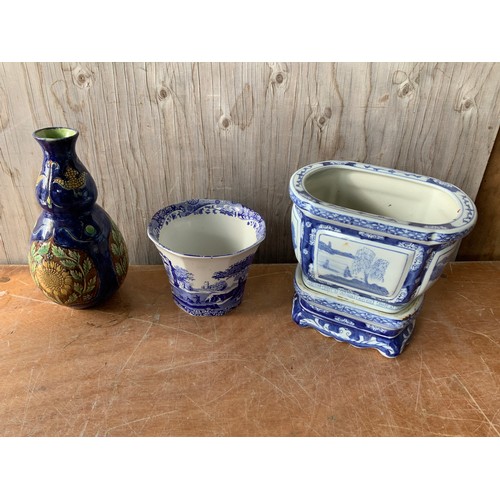 1 - Spode Planter etc