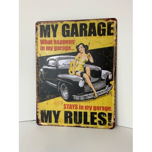 140 - Reproduction Metal Sign