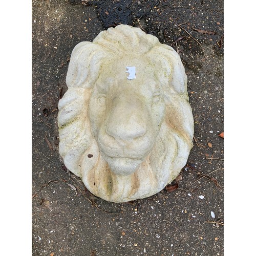 30 - Concrete Lion Mask