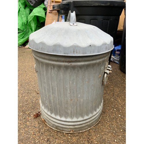 Galvanised Dustbin