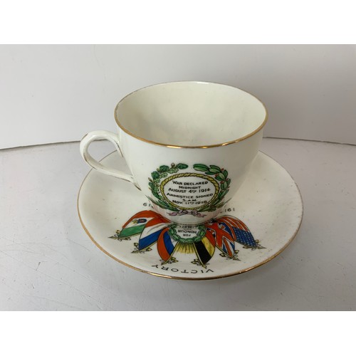 715 - WWI Victory Cup and Saucer