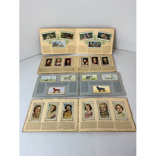 713 - 4x 1930s Cigarette Card Albums