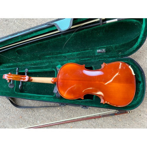 168 - Student Violin in Case - 23cm Long