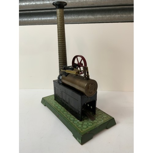 740 - Vintage Steam Engine - 32cm High