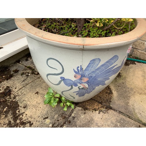 78 - Large Glazed Planter