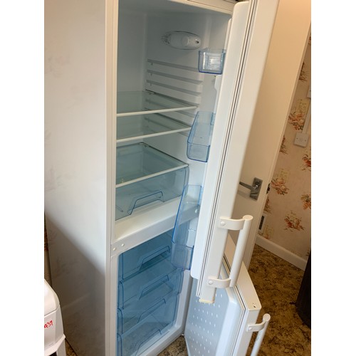 596 - LEC Upright Fridge Freezer