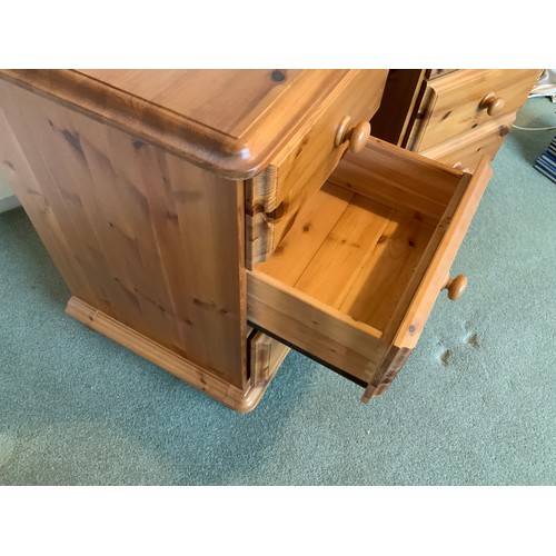 682 - Pair of Solid Pine Bedsides