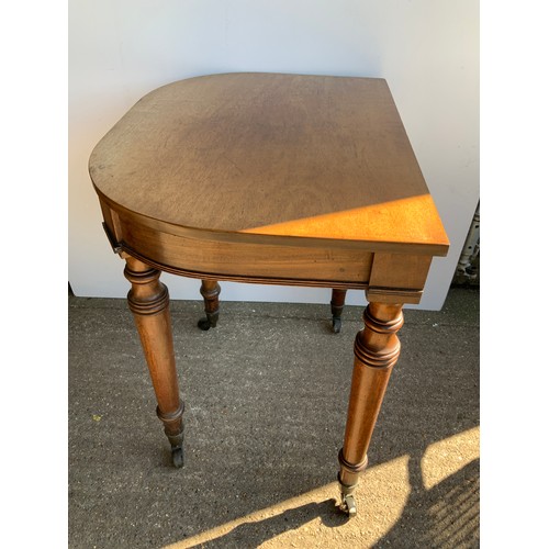 645 - Victorian Mahogany Side Table