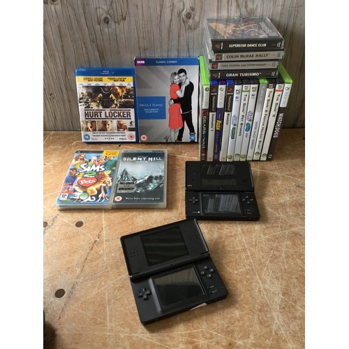 308 - 2x Nintendo DS’, Computer Games and DVDs