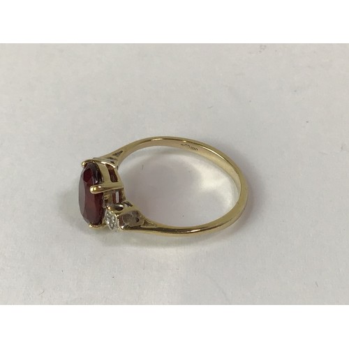 697 - 9ct Gold Ring