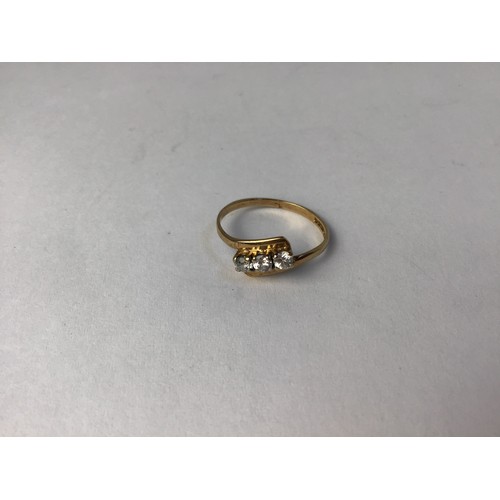 691 - 9ct Gold and Diamond Ring