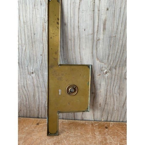 147 - Brass Blank Key Plate