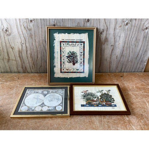 275 - 3x Framed Pictures