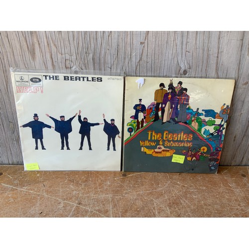 233 - 2x Beatles Records