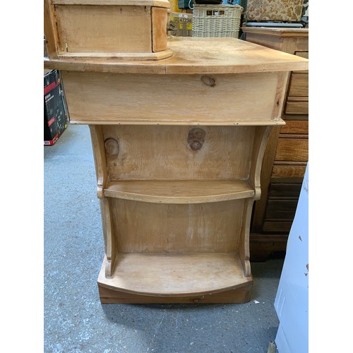 667 - Stripped Pine Dressing Table