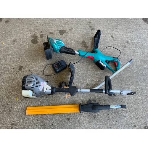 20 - Titan Hedge Cutter/ Strimmer and Bosch Strimmer