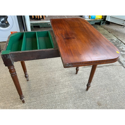 659 - Swivel Topped Mahogany Table