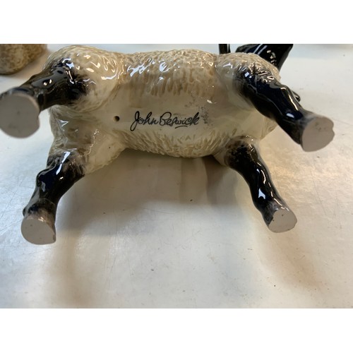 284 - Quantity of Sheep Ornaments to Include Beswick