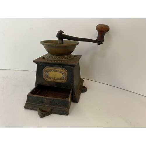 351 - Cast Iron Coffee Grinder