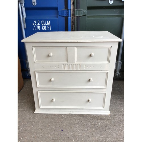 644 - Three Drawer Chest of Drawers - 81cm x 48cm x 78cm