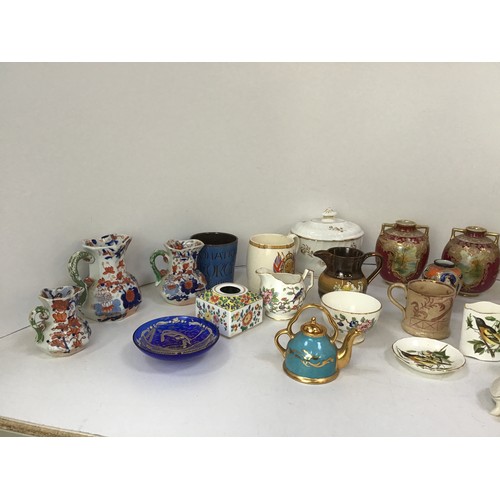 205 - Ceramics - to include Copeland, Aynsley, Paragon, Crestedware and Noritake etc