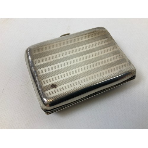 181 - Silver Cigarette Case