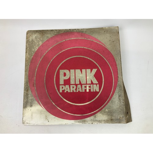 73 - Metal Sign - Pink Paraffin