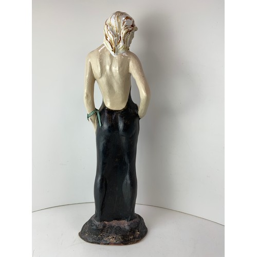 167 - Pottery Lady - 56cm High