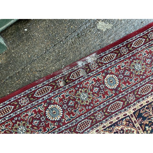 130 - Pattern Rug - Red Ground - 200cm x 300cm