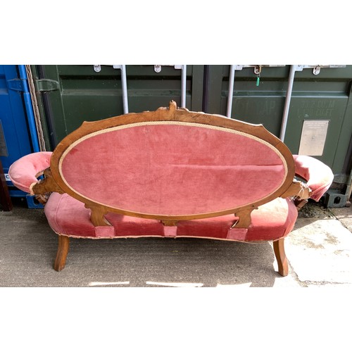 294 - Victorian Button Back Sofa