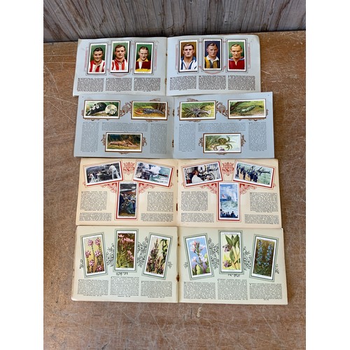 678 - 4x Complete Cigarette Card Albums