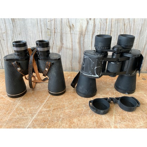 399 - Luna 8x40 and Bresser 10x50 Binoculars