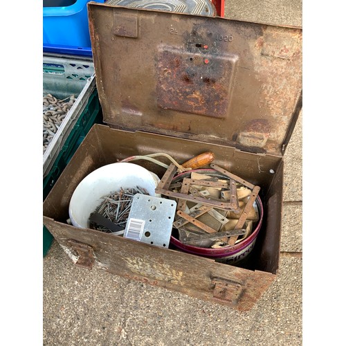 343 - Ammunition Box and Contents