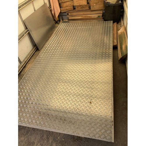 150B - Sheet of Chequer Plate - 300cm x 150cm