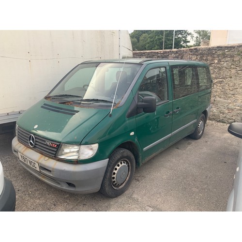 20B - Mercedes Vito 110CDI - Y517VCC - Mot: 10 September 2022 - Wheelchair Conversion - Hand Controls Fitt... 