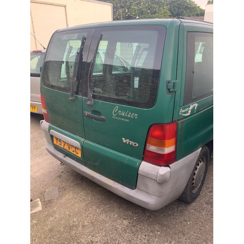 20B - Mercedes Vito 110CDI - Y517VCC - Mot: 10 September 2022 - Wheelchair Conversion - Hand Controls Fitt... 