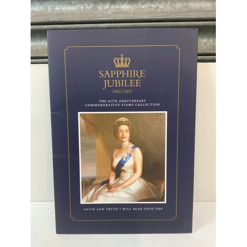 703 - Sapphire Jubilee Coin and Stamp Collection