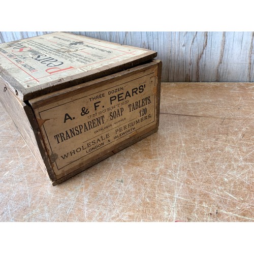 712 - Vintage Pears’ Transparent Soap Box