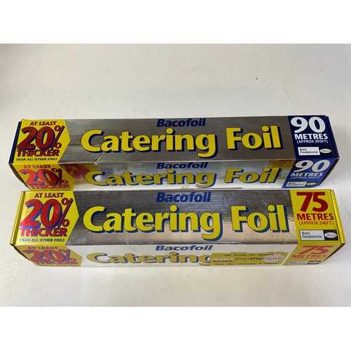 217 - WITHDRAWN - 2x Rolls of Bacofoil Catering Foil