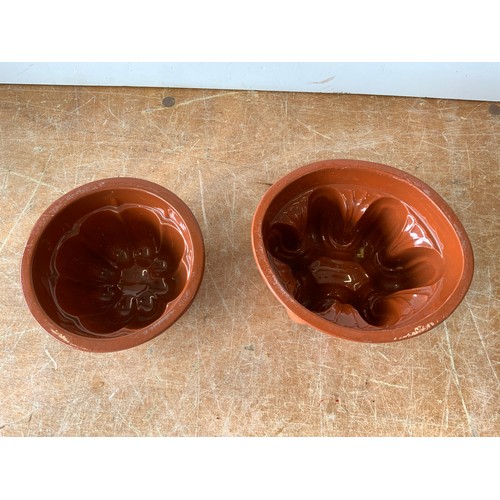 219 - Terracotta Jelly Moulds