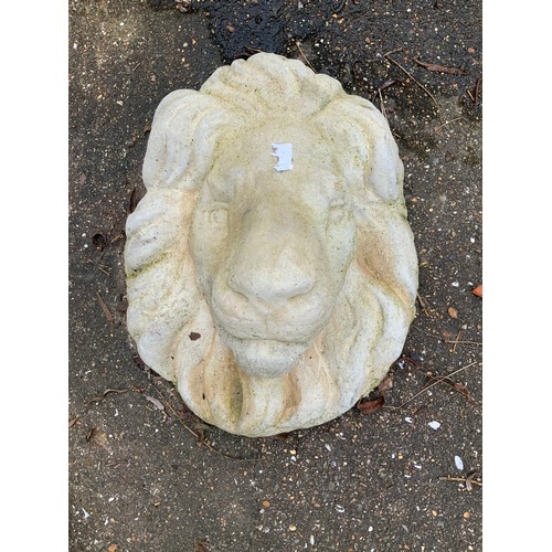 37 - Concrete Lion Mask