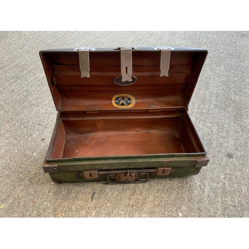 253 - Metal Military Trunk